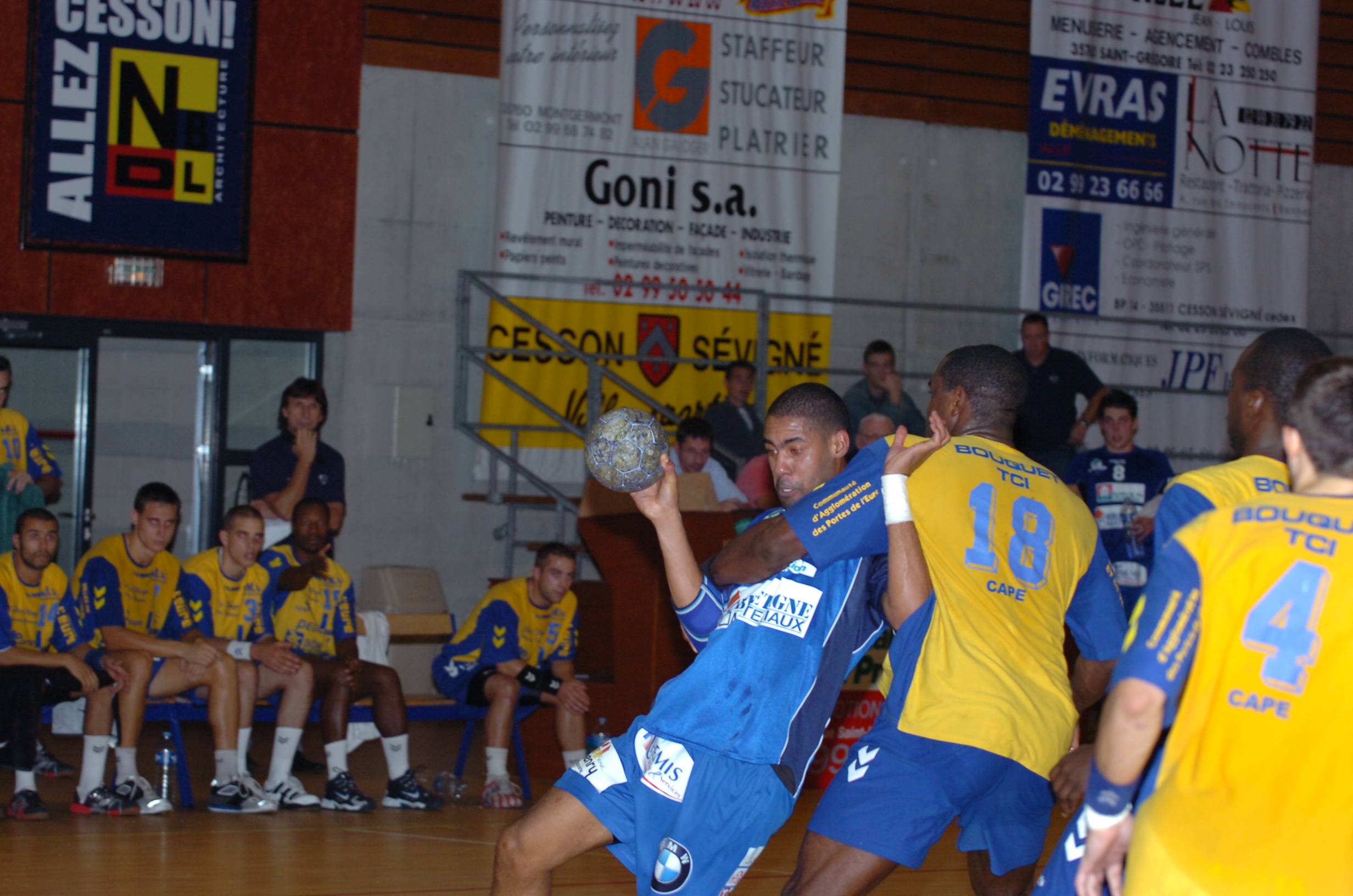 Adriano Marlin joueur — Cesson-Sévigné — photo 19