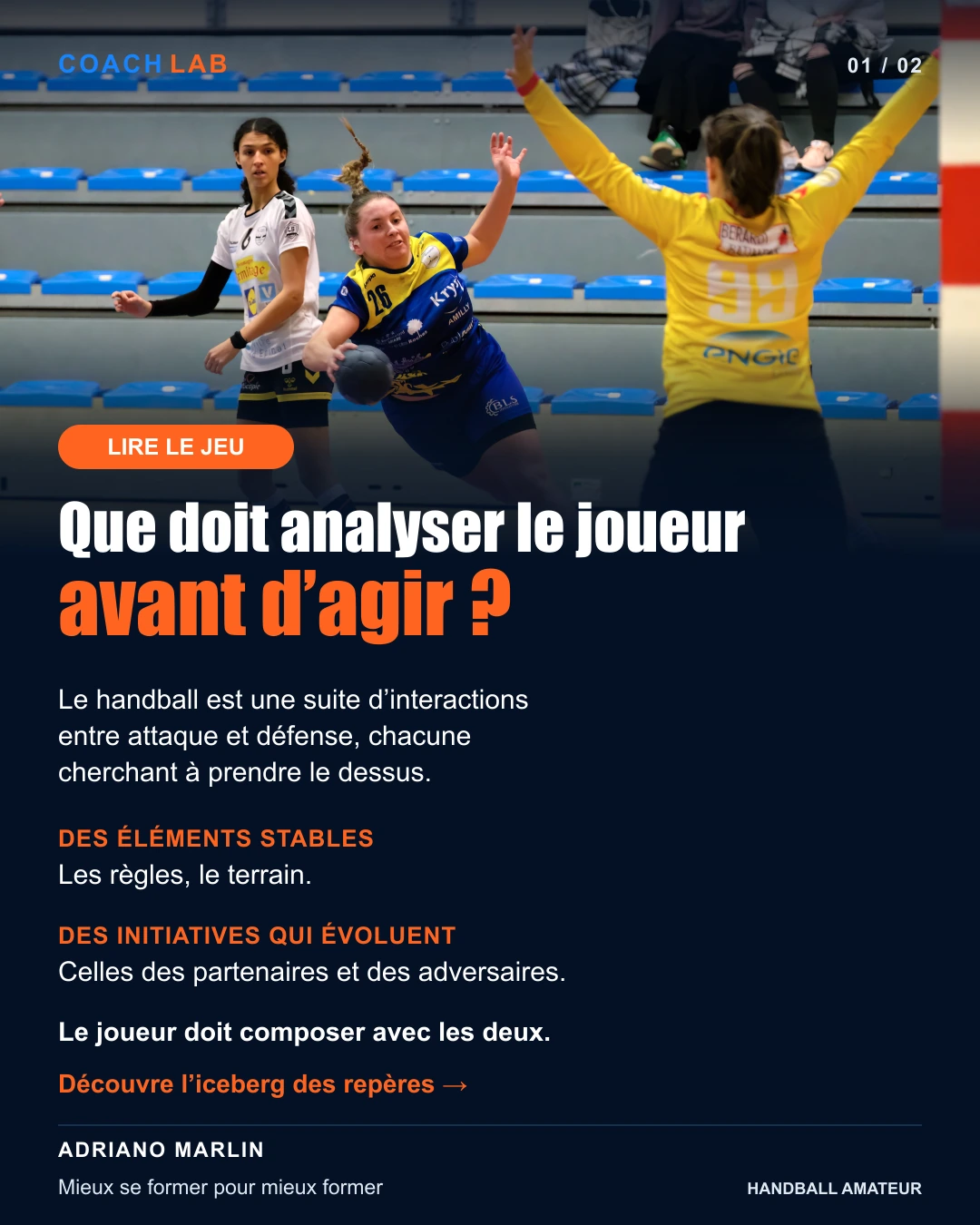 Que doit analyser le joueur avant d’agir ?